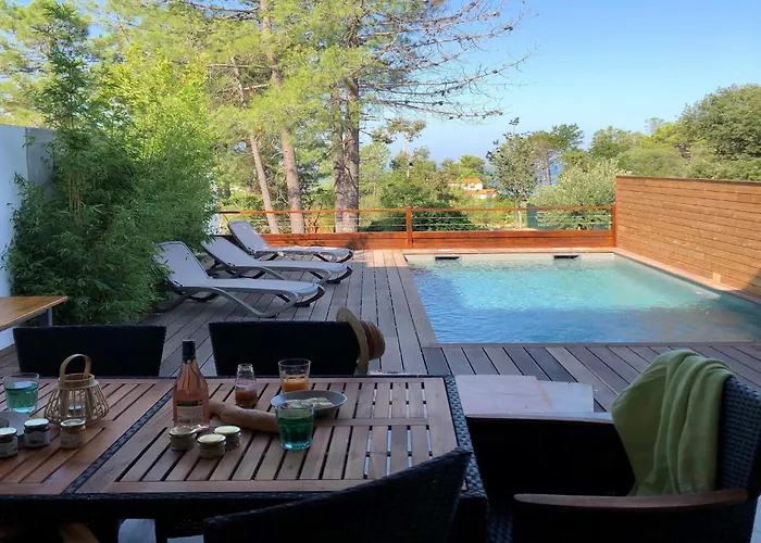 Les Jardins D'eve, Solenzara, Townhouse With Private Pool Favone